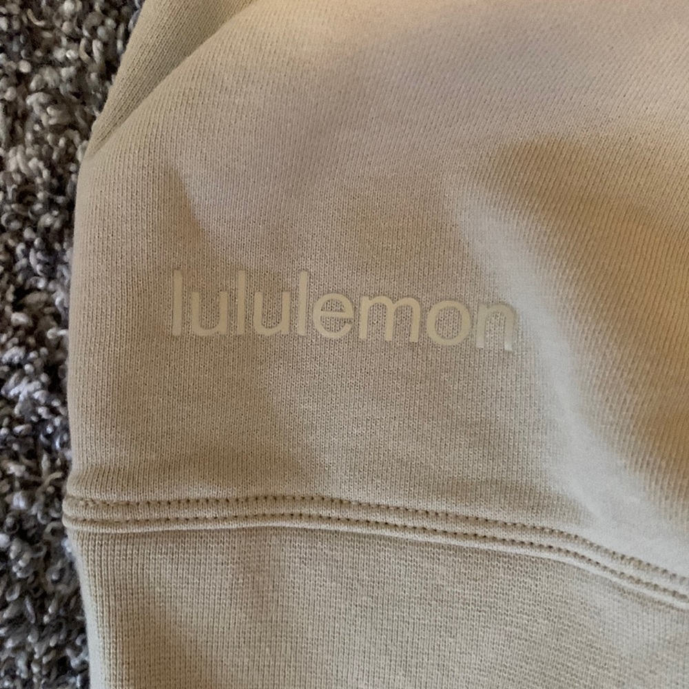 Tan “Perfectly Oversized” Lululemon Sweatshirt